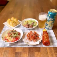 サーモンとミニトマトの冷製パスタ|Ruotoさん