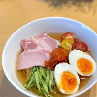 【夏休み】なんちゃって冷麺【アルモンデランチ】