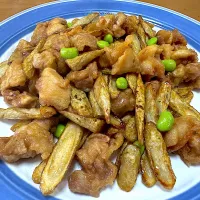 チキンチキンごぼう|かおりさん