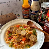 ジャンバラヤ ~世界ごはん博覧会アメリカ賞ありがとうございます♪