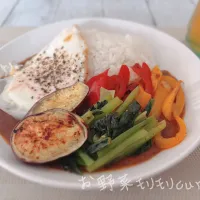 お野菜ﾓﾘﾓﾘcurry♡|antiqueさん