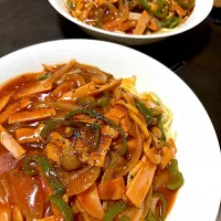 名古屋風あんかけパスタ|ハルさん