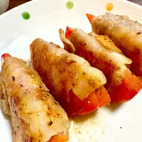 トマトの肉巻きinチーズ♪|rin♪さん