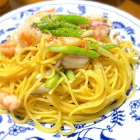 エビとイカのパスタ|きむっちさん