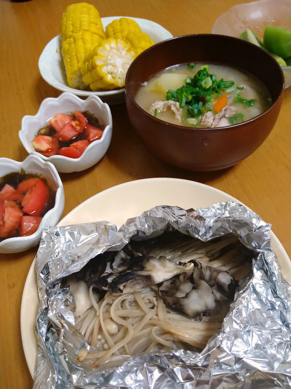 鮭のホイル焼き|ぴいすけさん