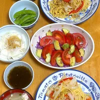 納豆玉葱スパゲッティ|Makokoさん