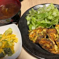 ささみのピカタ おこげを少々添えて|mikanさん