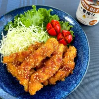 こく旨甘辛チキンスティック💕