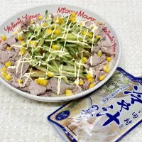 冷しゃぶサラダうどん|marichさん