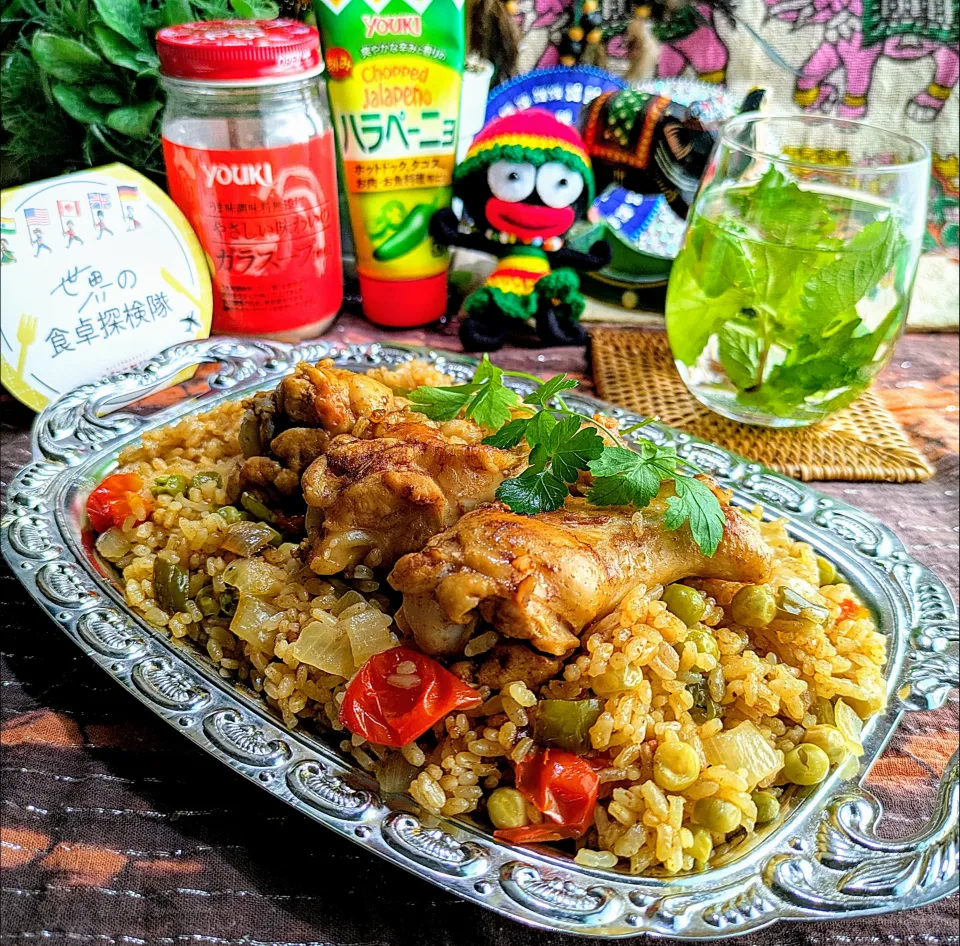 🌏『世界の食卓探検隊』🇵🇪ペルー料理
【🇵🇪アロス・コン・ポヨ】|ayaさん
