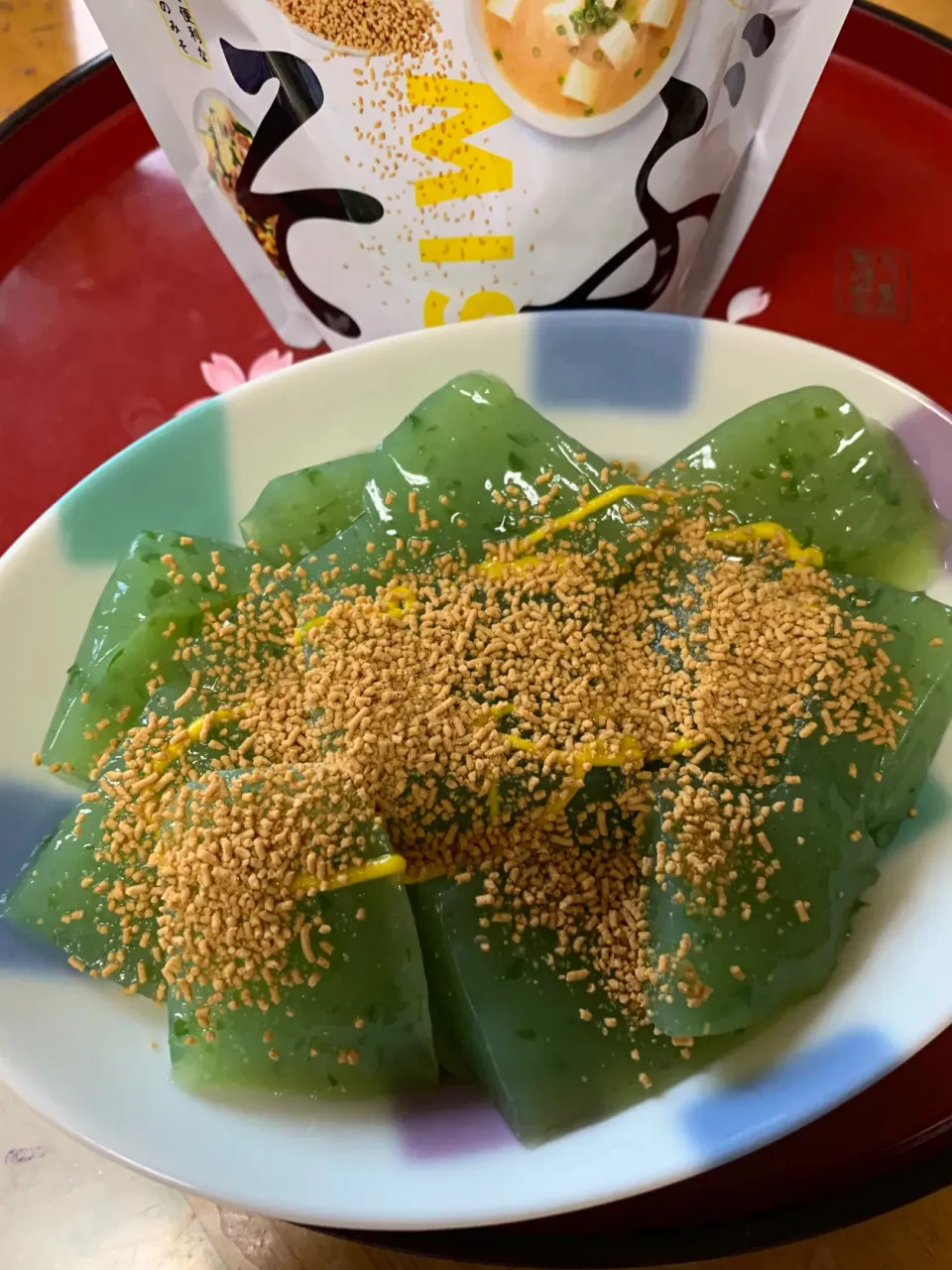 刺身こんにゃくのからし酢みそ|葉子さん