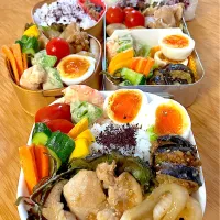 家族お弁当🍱୧⃛(๑⃙⃘◡̈︎๑⃙⃘)୨⃛❤️|ふみぃさん