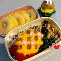 チーズハンバーグ弁当|matumotommさん