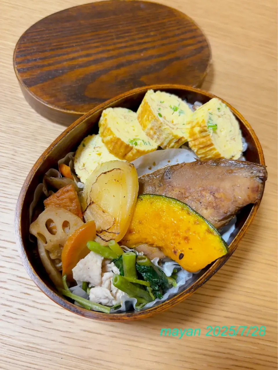 ぶり照りがどこかいってしまった😱お弁当🍱|まやさん