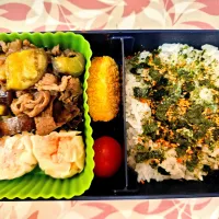 なすと牛肉のオイスターソース炒め❤️旦那さんお弁当❤️| かおるcitronさん