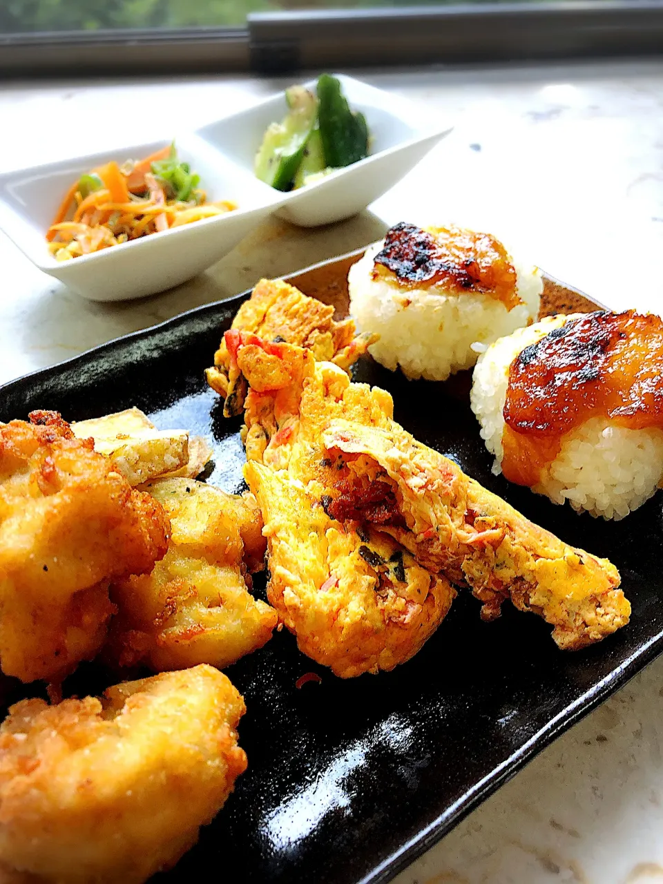 週末ランチ🍙梅味噌焼きおにぎり|ヨウコさん