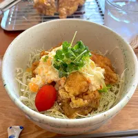 がっつりサッパリチキン南蛮丼|chieko ♪さん