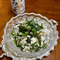 ササミ＊モロヘイヤ＊メカブ＊オクラ＊塩昆布＊つぶみそ|henryさん