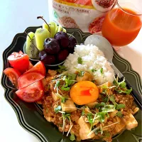 ゆかりさんの料理 大豆のお肉で麻婆豆腐🌶️|ゆかりさん