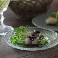 地中海レアローストポークの豆苗巻き|ちいさなしあわせキッチンさん