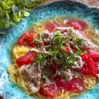 豚しゃぶトマト冷麺|MAPITEEさん