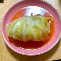 鶏ミンチのロールキャベツ|れもんさん