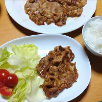 生姜焼き|しまだ ちえこさん