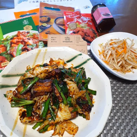 「回鍋肉の素」を使ってみたSnapdishの料理・レシピ写真:アジア賞🏅頂きました～✴️