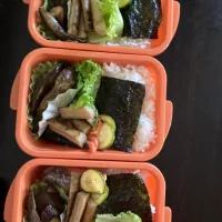 夏休み弁当　３人分|Ｊ子さん