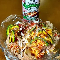 ゴーヤチャンプルー冷麺