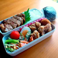 次男弁当&おにぎり|tamagomagomagoさん