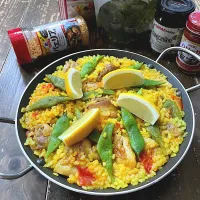 Chicken Paella Valenciana 🇪🇸バレンシア風パエリア