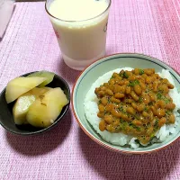 納豆ご飯|akkoさん