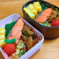 お魚デー☆鮭弁当|さやかさん