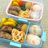ハンバーグ弁当| ともえもんさん
