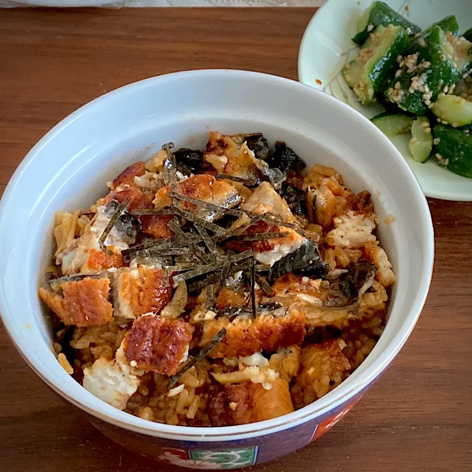 鰻の炊き込みご飯|ももさん