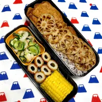 7/29生姜焼き弁当🥓|みっこちゃんさん