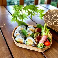 巻き寿司弁当| ひろこさん
