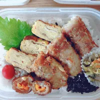 高校生運動部弁当（ご飯380g、ガッツギア、ササミソーセージ）|rinchusさん