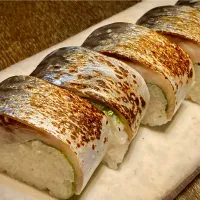 久しぶりの「炙り〆鯖棒寿司」| mottoさん