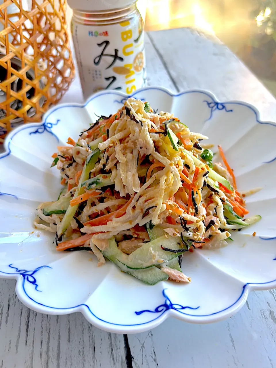 切り干し大根とツナのみそマヨサラダ🥗|とんちんさん