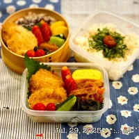 2025/07/29お弁当〜♡|いく❤️さん