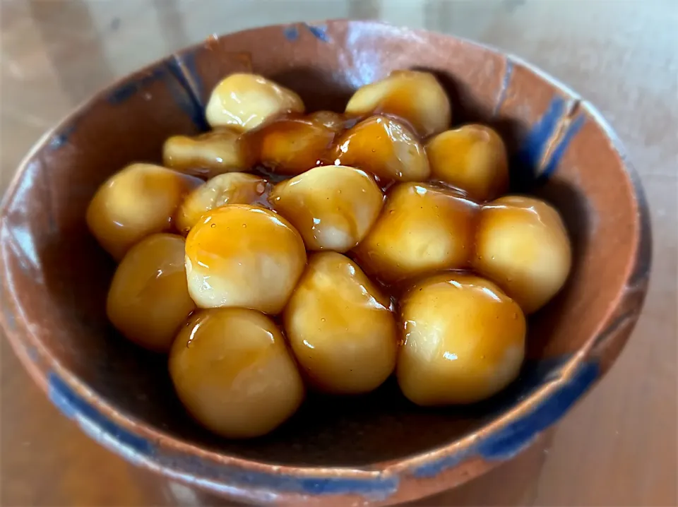 お豆腐白玉でみたらし団子|なつさん