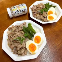 ルーロー飯＊つぶみそ