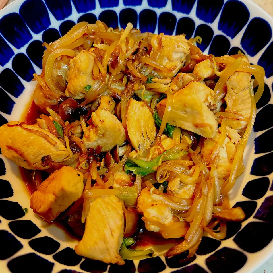 鶏肉と野菜のオイスター塩炒め|Kinnyさん