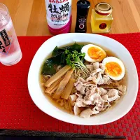 豚しゃぶ冷やしラーメン| バイパーJIJIさん