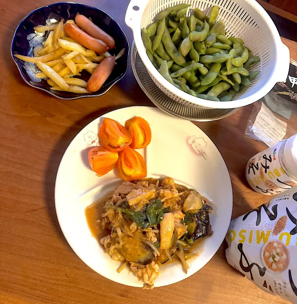 具いっぱいの豚みそ炒め|afさん