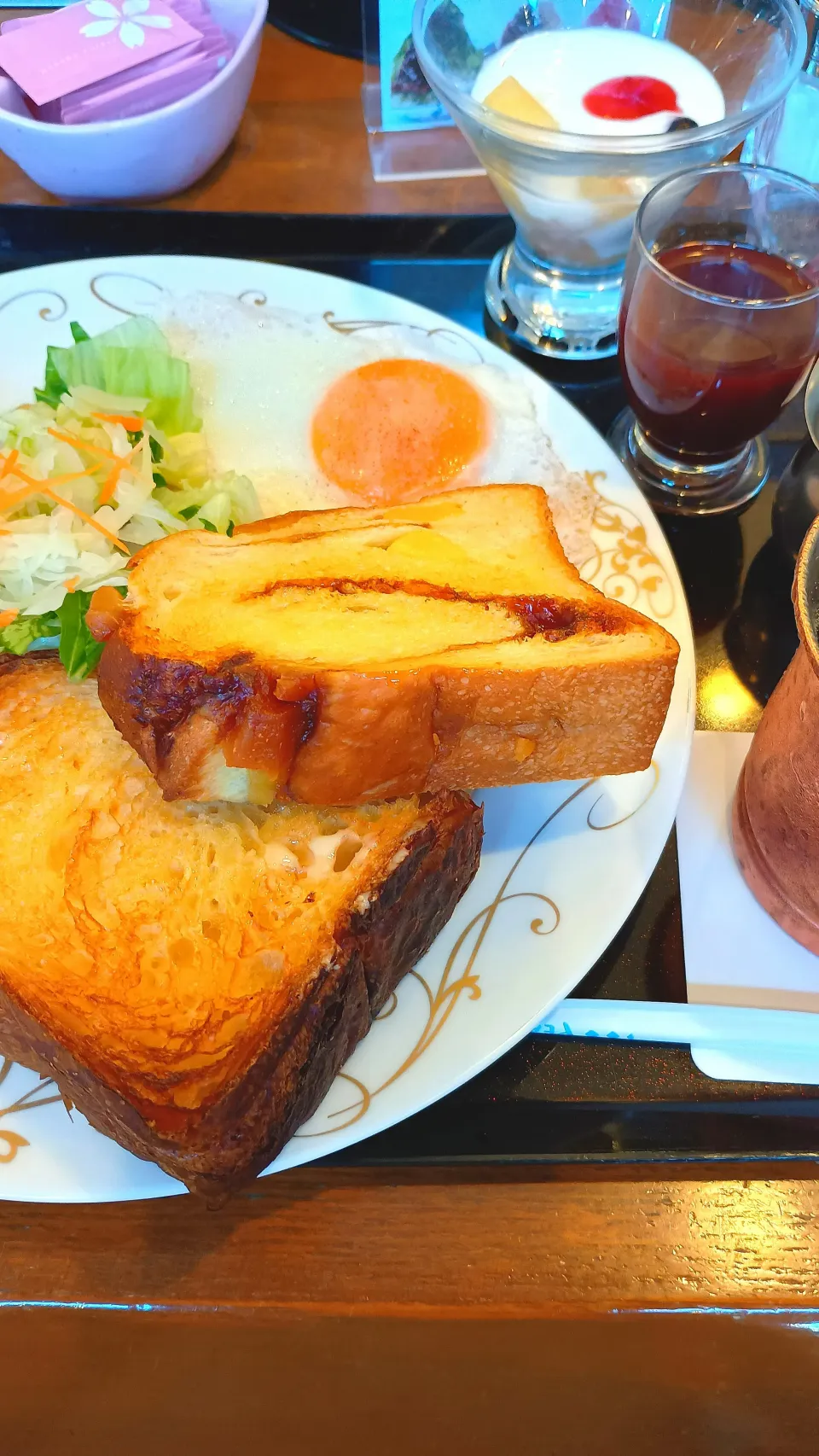 桜珈琲モーニング|しのてらさん