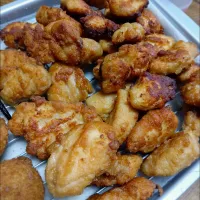 米粉で！鶏むね唐揚げ🐔|まなみさん