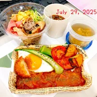 ハヤシライス🍛とお蕎麦